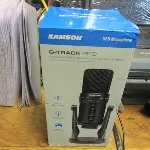 SAMSON G-Track Pro Studio Microphone With Audio Interface
